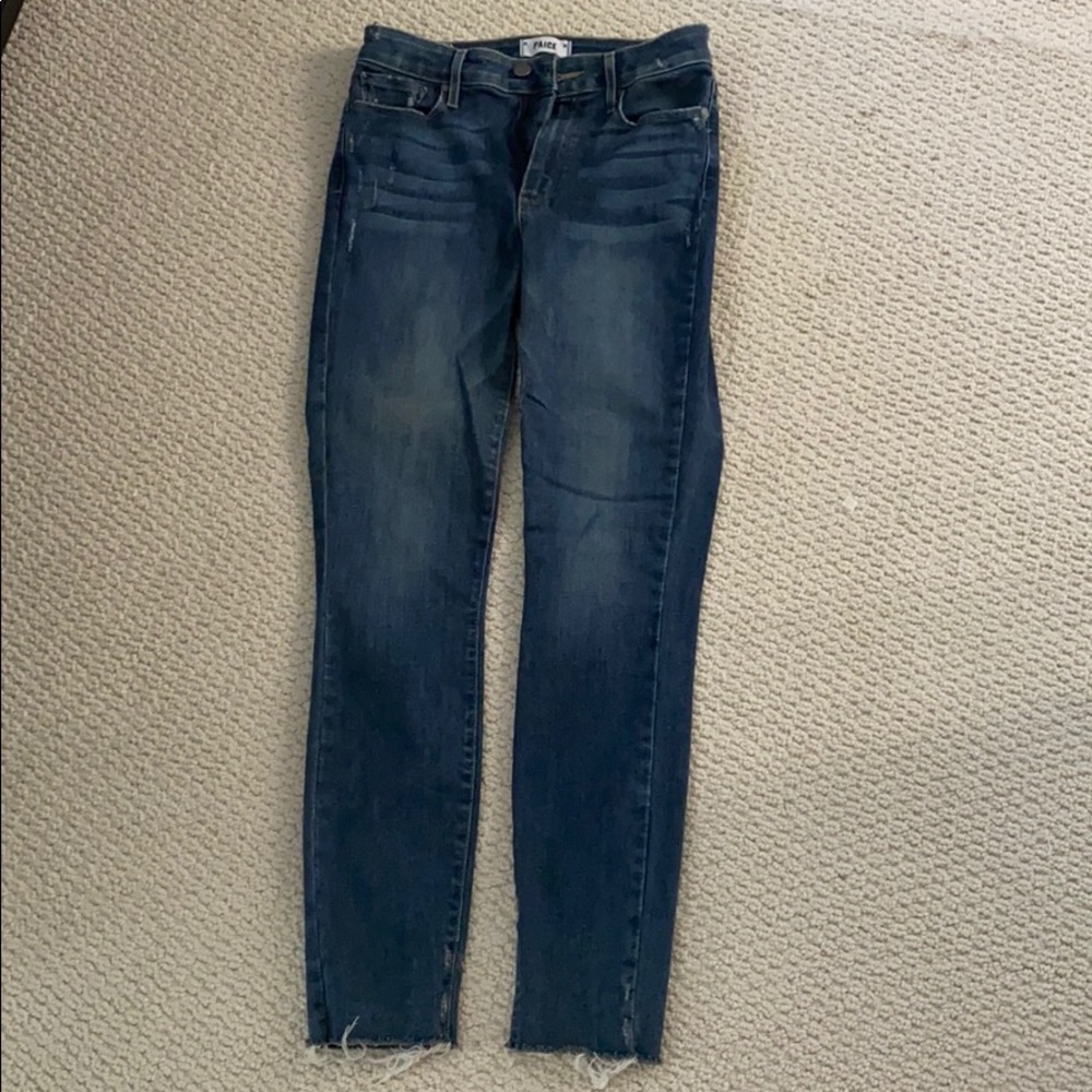 Paige hoxton ankle skinny jeans size 27